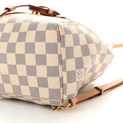 Louis Vuitton Damier Azur Sperone BB Backpack 9 of 10