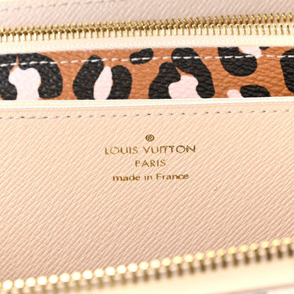 Louis Vuitton Monogram Giant Wild At Heart Zippy Wallet Creme 6 of 8