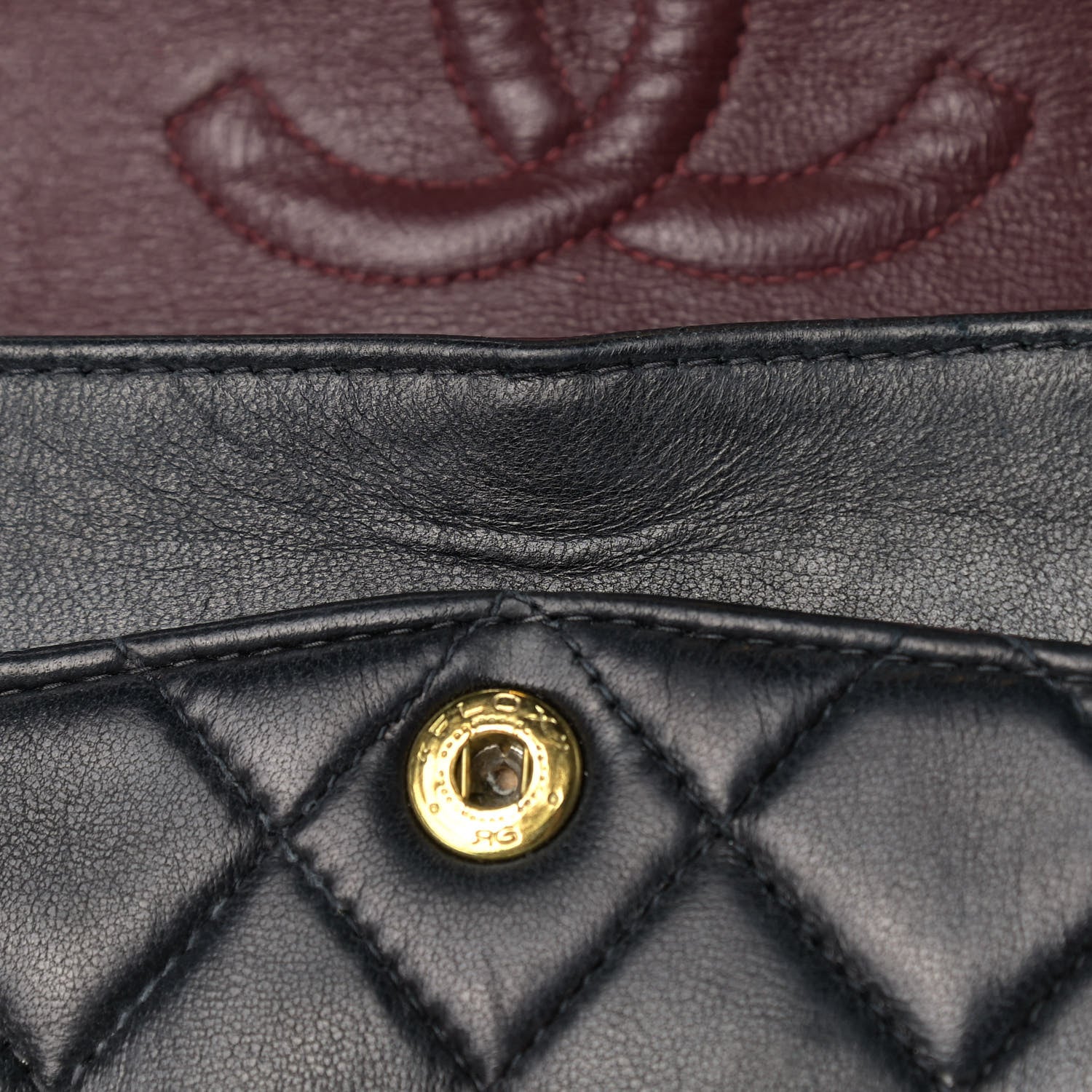 Chanel Lambskin Quilted Small Double Flap Black 14 of 20