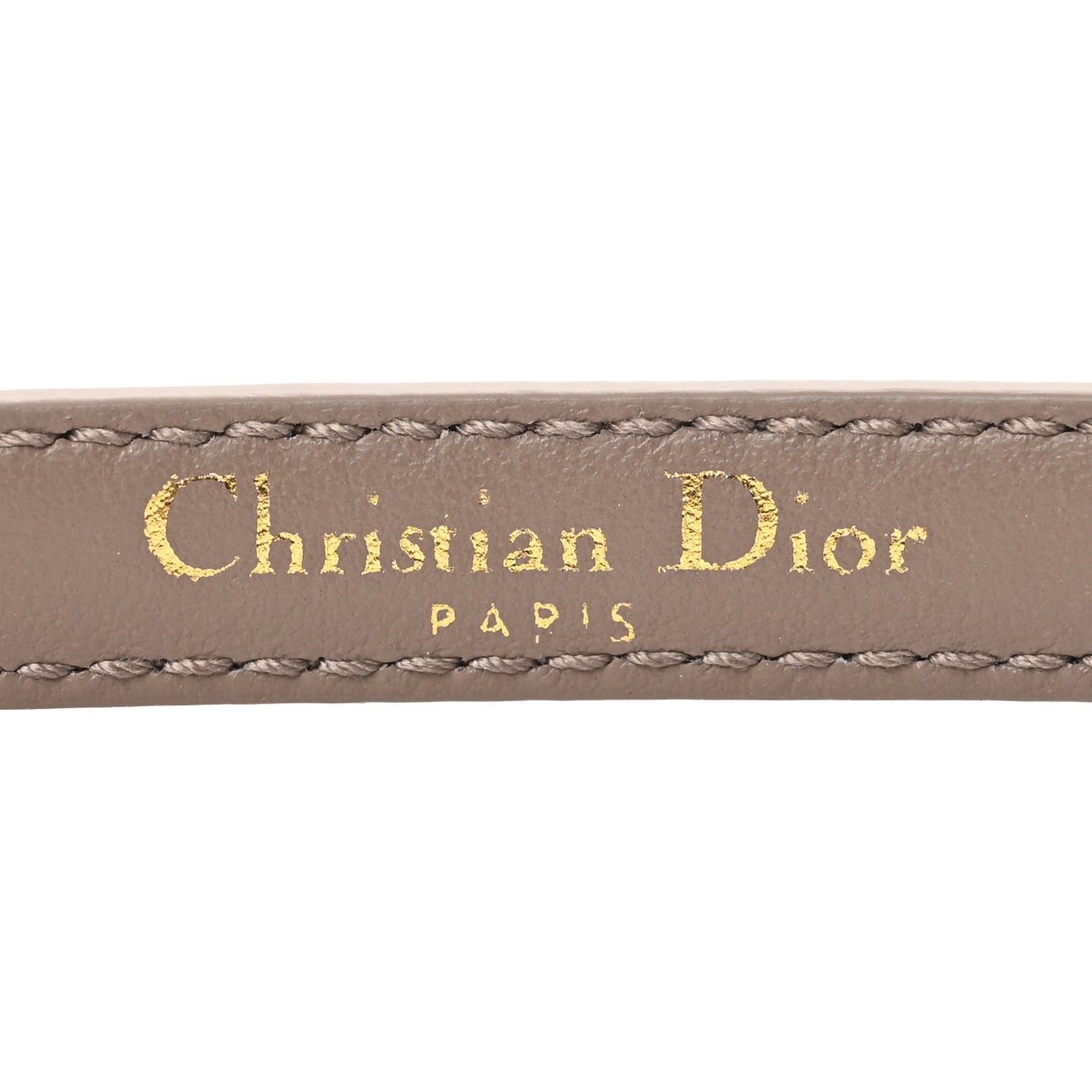 Calfskin Bobby CD Belt 85 Taupe