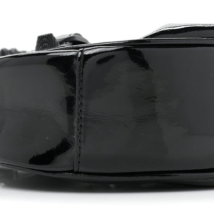 Balenciaga Patent Faux Leather Le Cagole Shoulder Bag XS Black 9 of 9