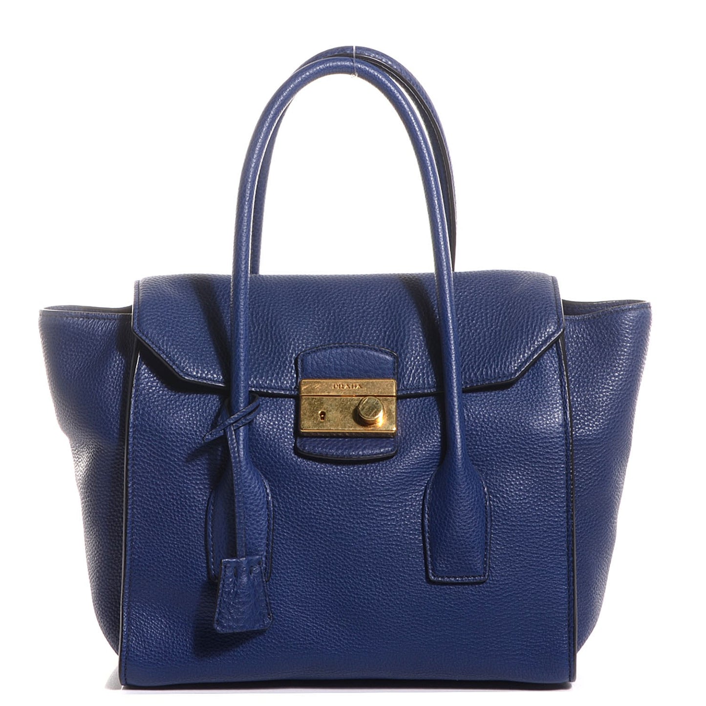 Vitello Daino Medium Satchel Inchiostro