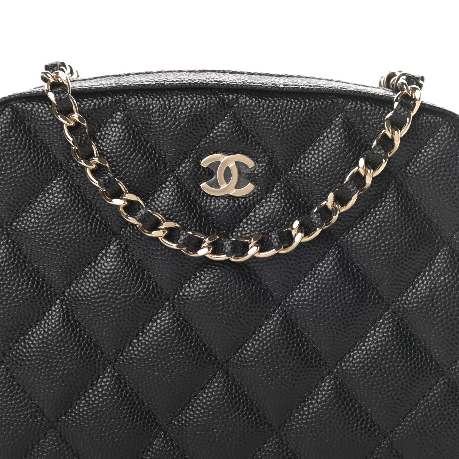Chanel Caviar Quilted Vanity With Chain Black 8 of 12