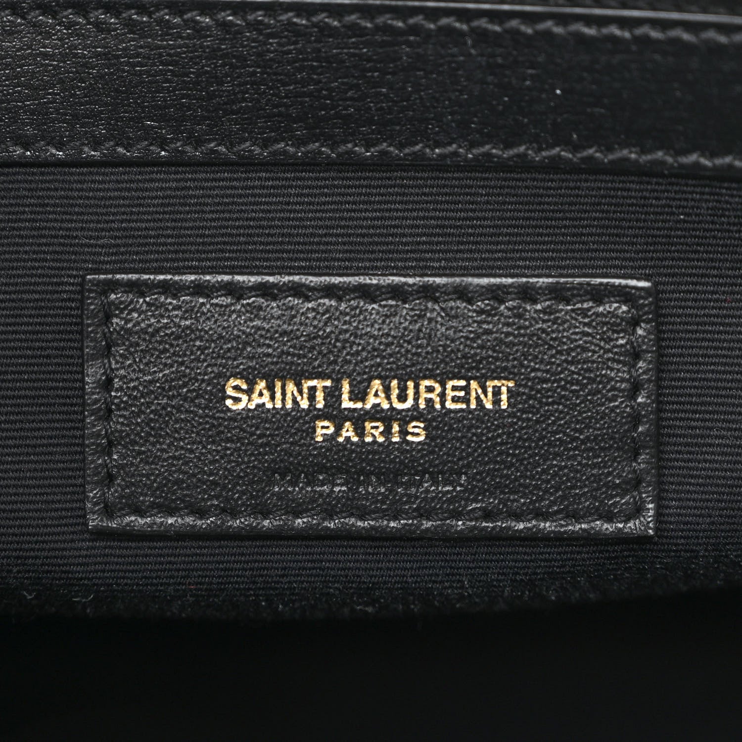 Saint Laurent Calfskin Small Manhattan Shopper Tote Black 6 of 12