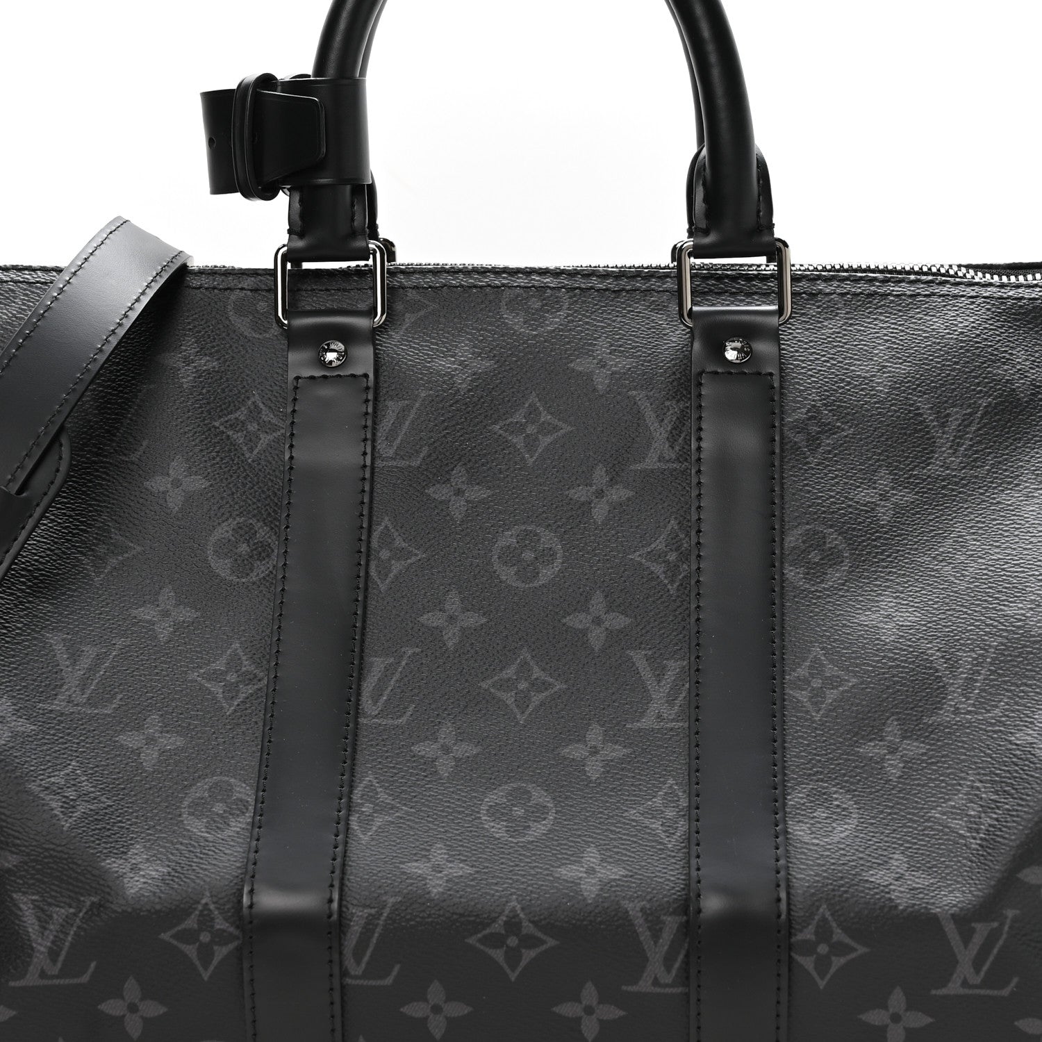 Louis Vuitton Monogram Eclipse Keepall Bandouliere 45 7 of 9