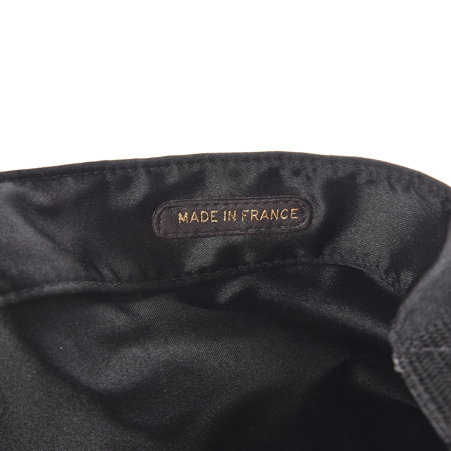 Chanel Satin Shopping Tote Black 6 of 10
