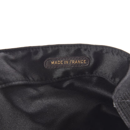 Chanel Satin Shopping Tote Black 6 of 10