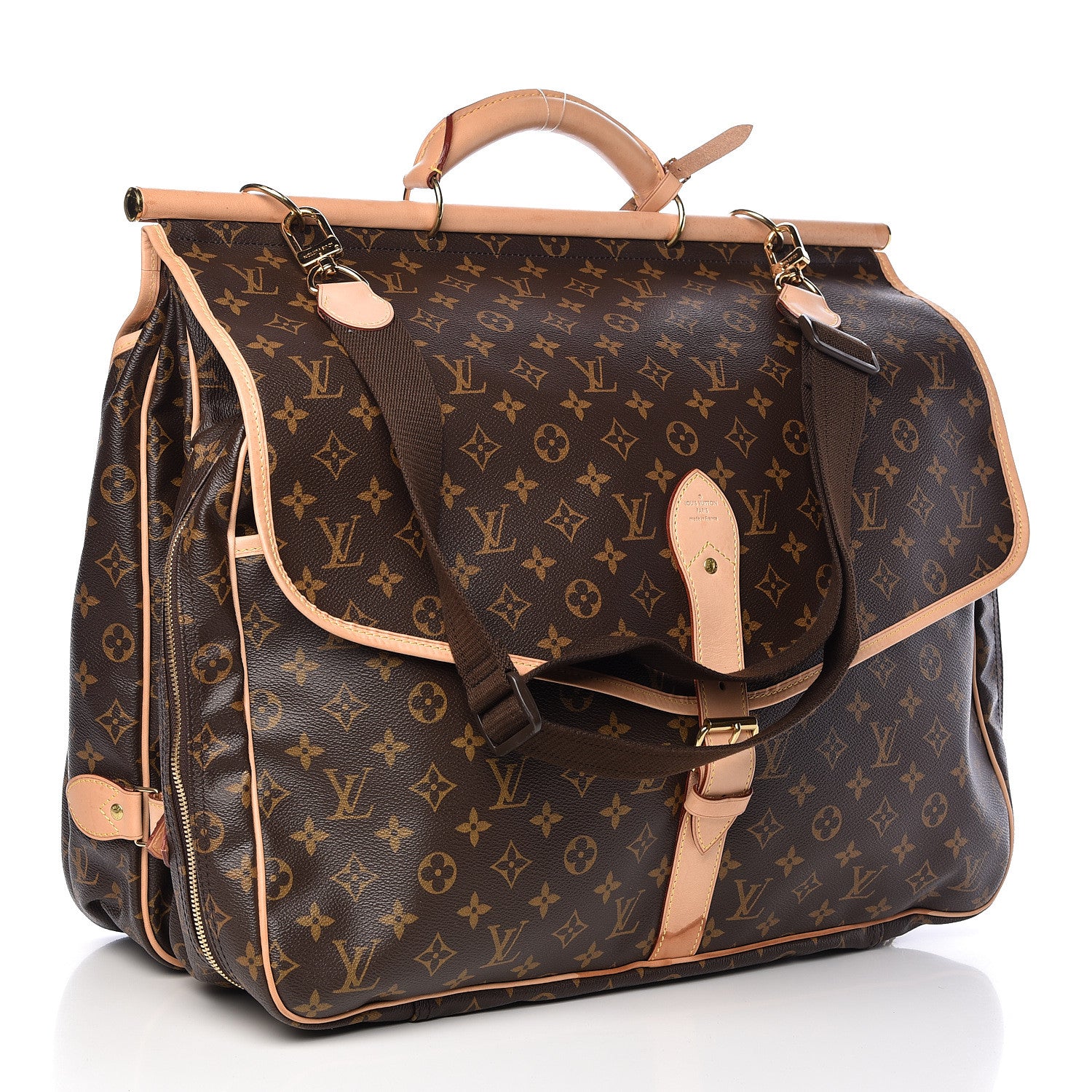 Louis Vuitton Monogram Sac Chasse Hunting Bag 3 of 14