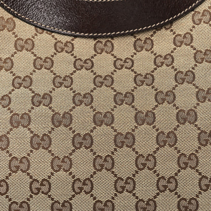 Gucci Monogram Medium Charmy Shoulder Bag Dark Brown 8 of 10