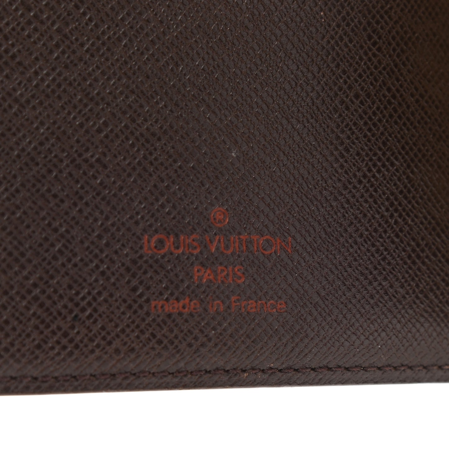 Damier Ebene Medium Ring Agenda Cover
