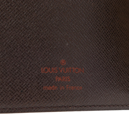 Louis Vuitton Damier Ebene Medium Ring Agenda Cover 6 of 9