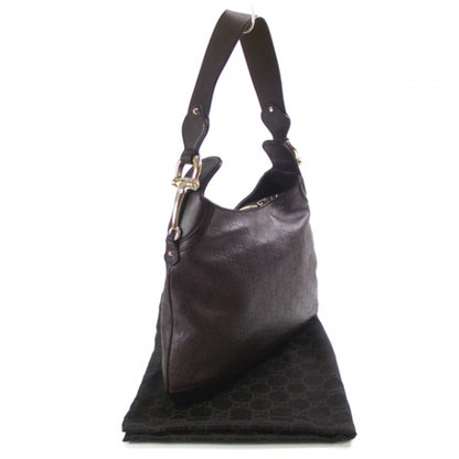 Gucci Guccissima Creole Hobo Chocolate 3 of 11