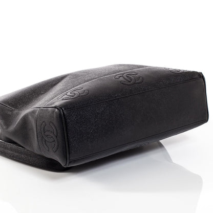 Chanel Caviar Shoulder Bag Black GHW 5 of 10