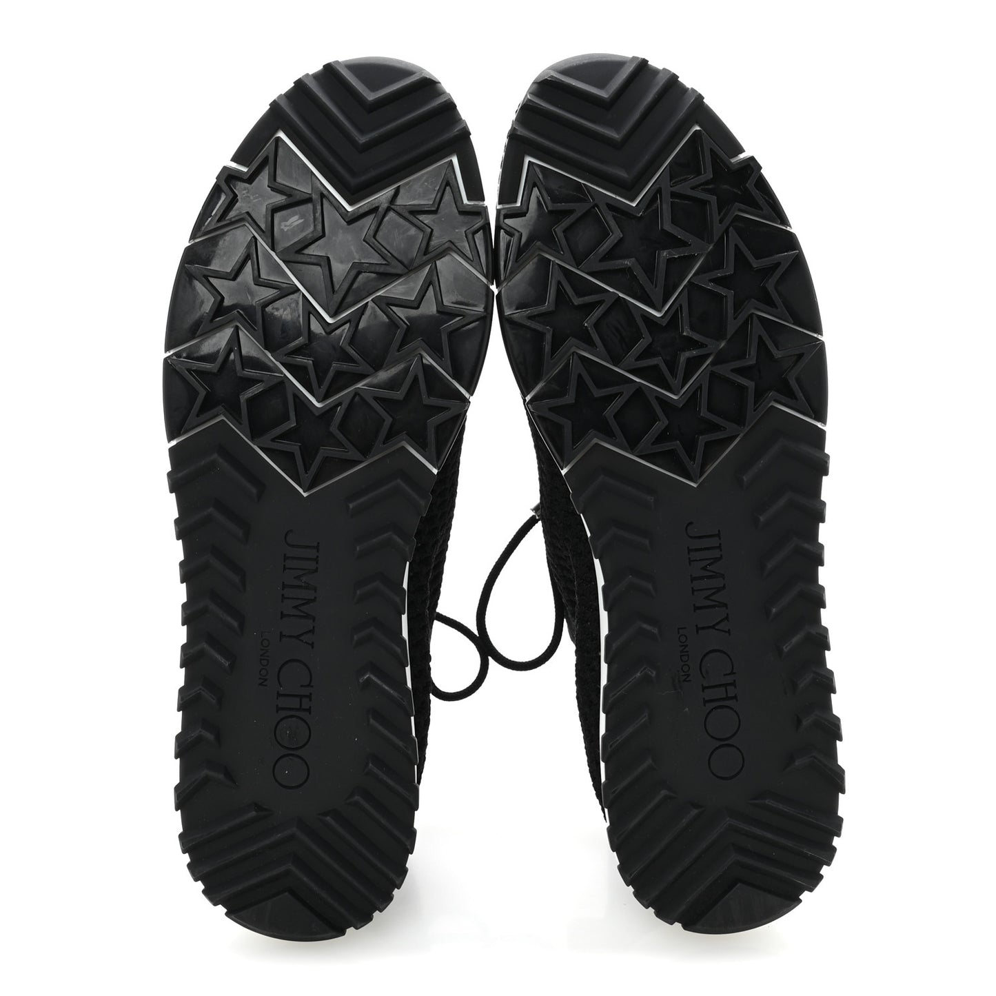 Veles Knit Pearly Lace Up Sneaker 40 Black