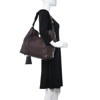 Louis Vuitton Monogram Lambskin Antheia Hobo PM Chocolat 2 of 8