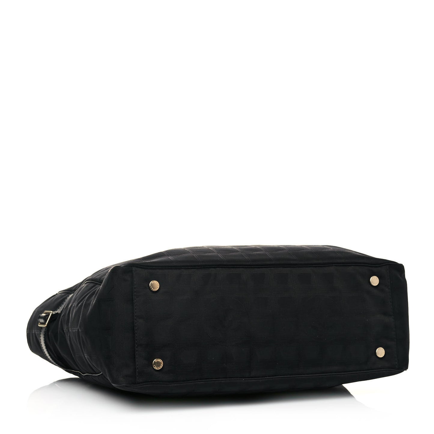 Nylon Medium Travel Tote Black