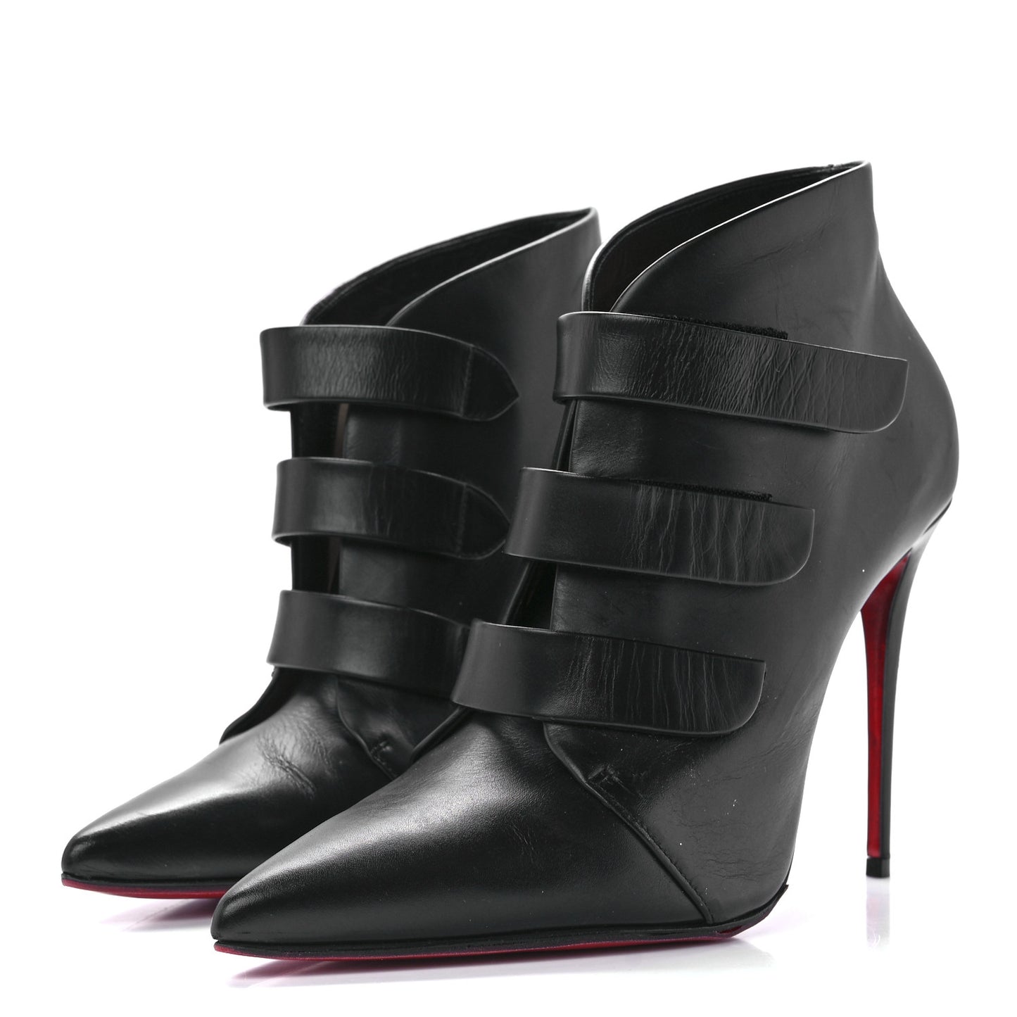 Calfskin Triniboot 100 Booties 40 Black