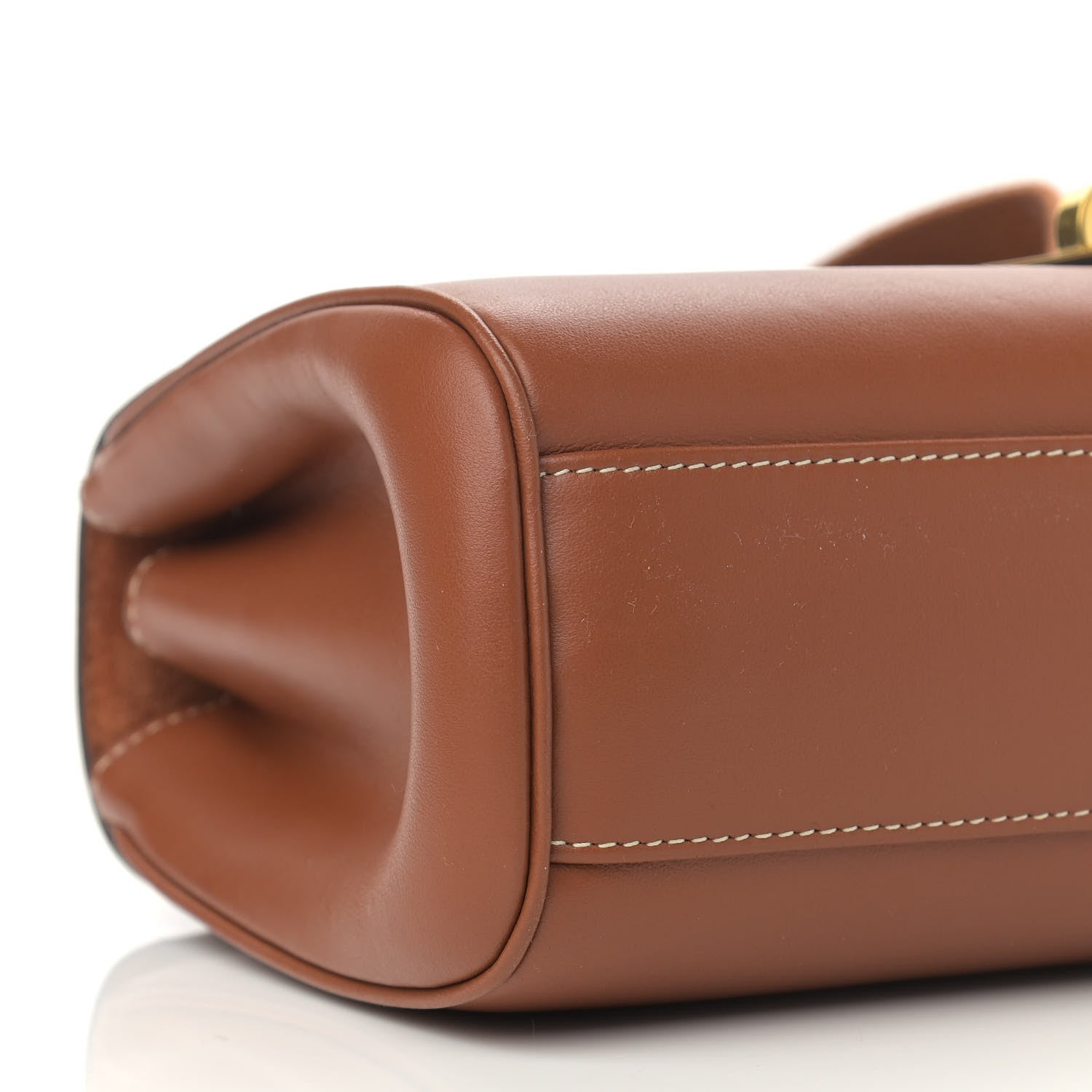 Celine Smooth Calfskin Teen Soft 16 Shoulder Bag Tan 8 of 9