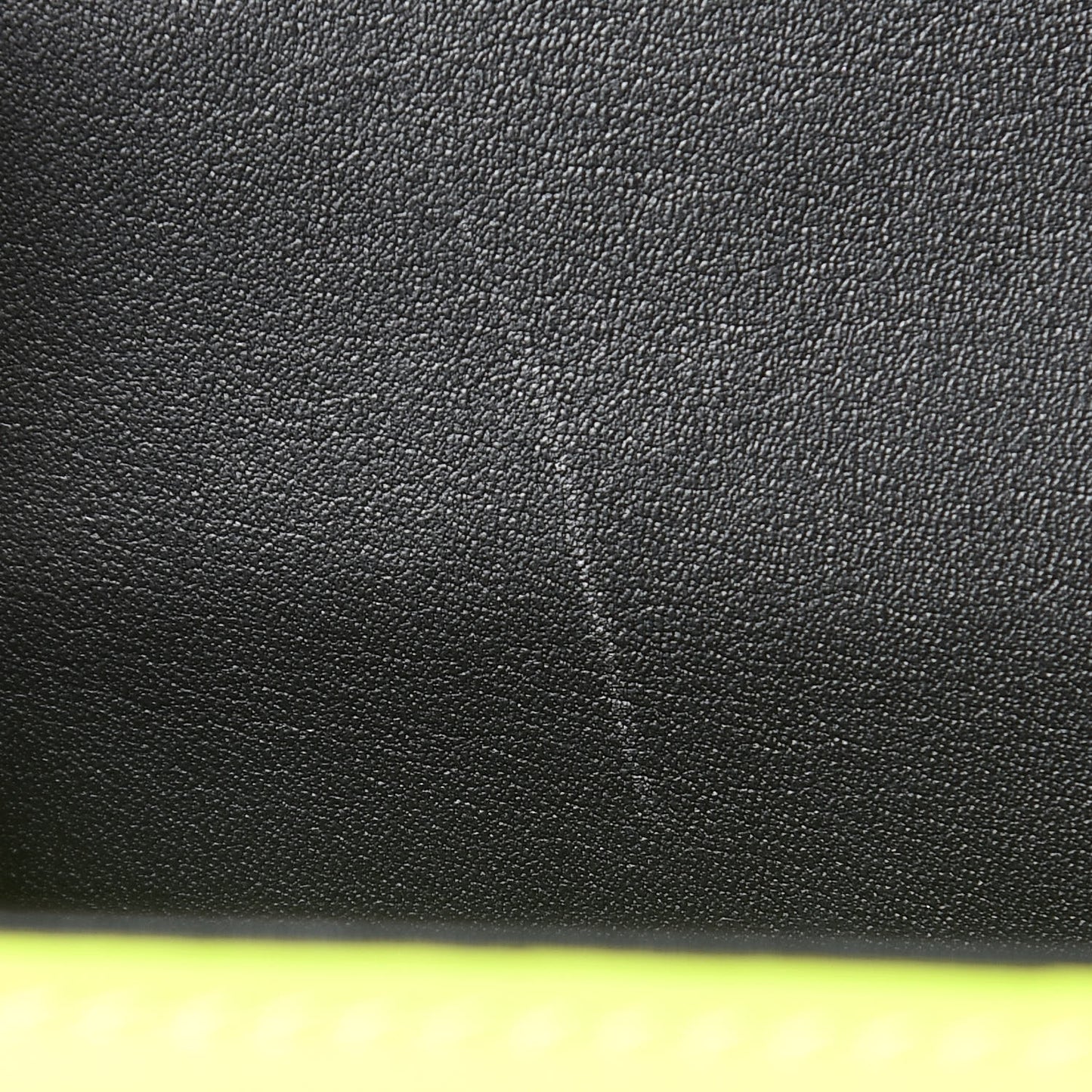 Patent Grain de Poudre Small Monogram Kate Satchel Neon Yellow