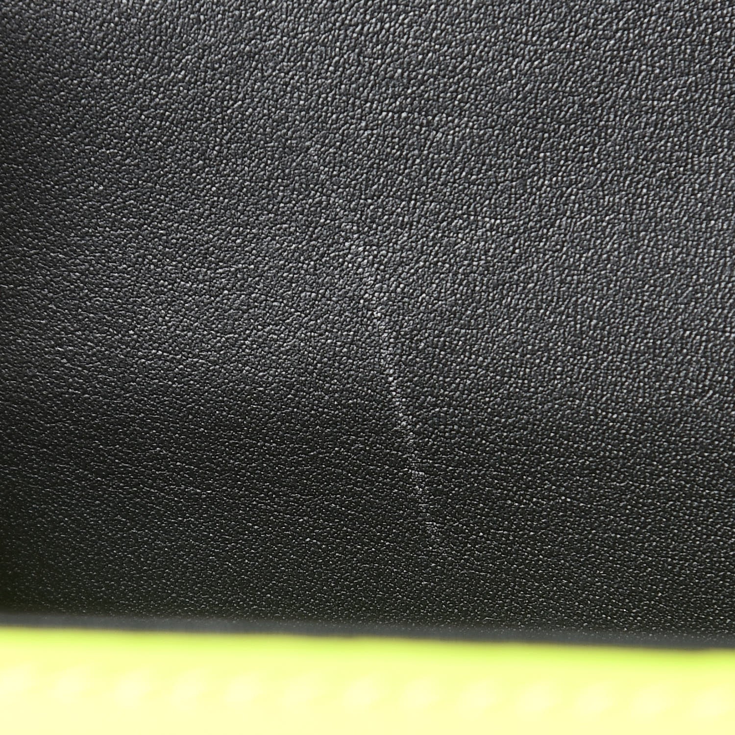 Saint Laurent Patent Grain de Poudre Small Monogram Kate Satchel Neon Yellow 11 of 11
