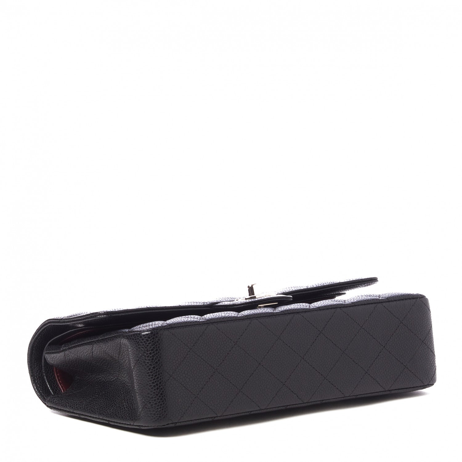 Chanel Caviar Quilted Medium Double Flap Black 4 of 10