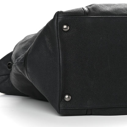 Chanel Washed Calfskin Tote Black 13 of 18