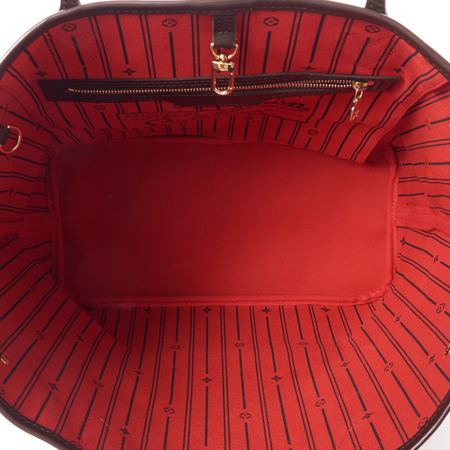 Louis Vuitton Damier Ebene Neverfull MM 7 of 10