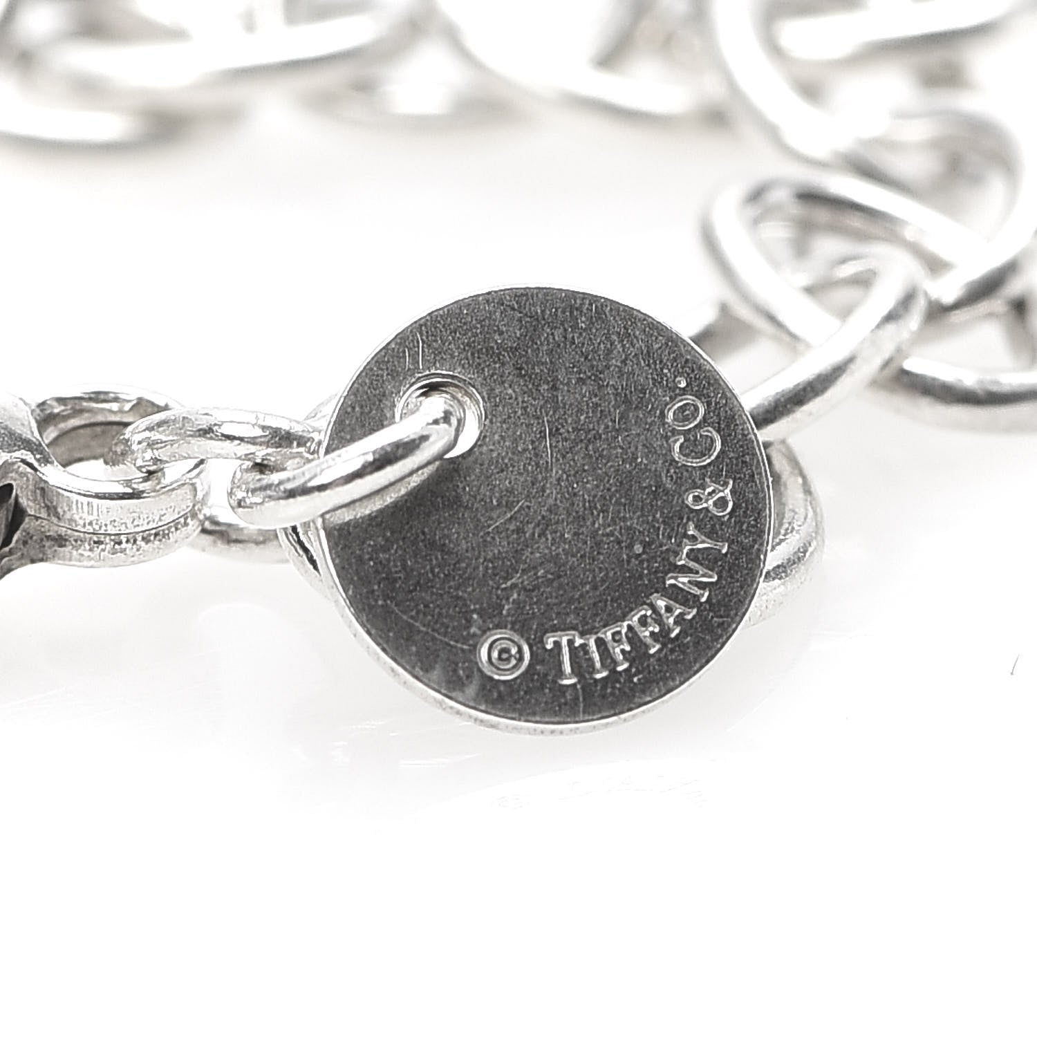 Tiffany Sterling Silver Infinity Chain Bracelet 5 of 5
