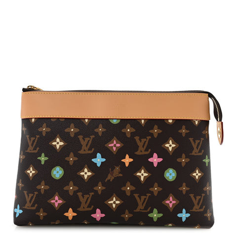 X TYLER THE CREATOR Monogram Craggy Pochette Voyage Souple Chocolate