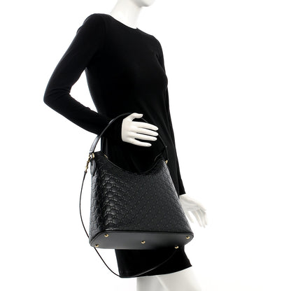 Gucci Guccissima Linea A Hobo Black 3 of 8