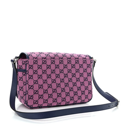 Gucci Monogram GG Childrens Messenger Bag Pink 3 of 12