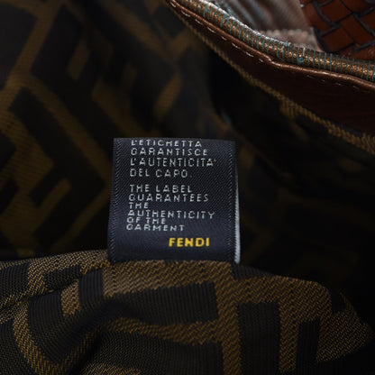 Fendi Nappa Fortuny Hologram Spy Tobacco Oro Ambrato 7 of 8