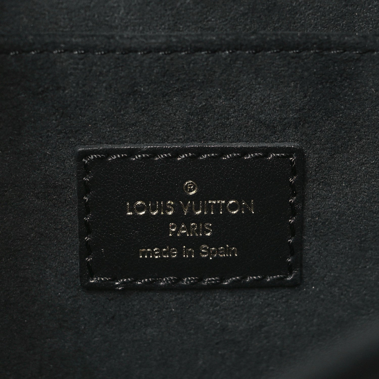 Louis Vuitton LOUIS VUITTON Epi Dauphine MM Black 6 of 8