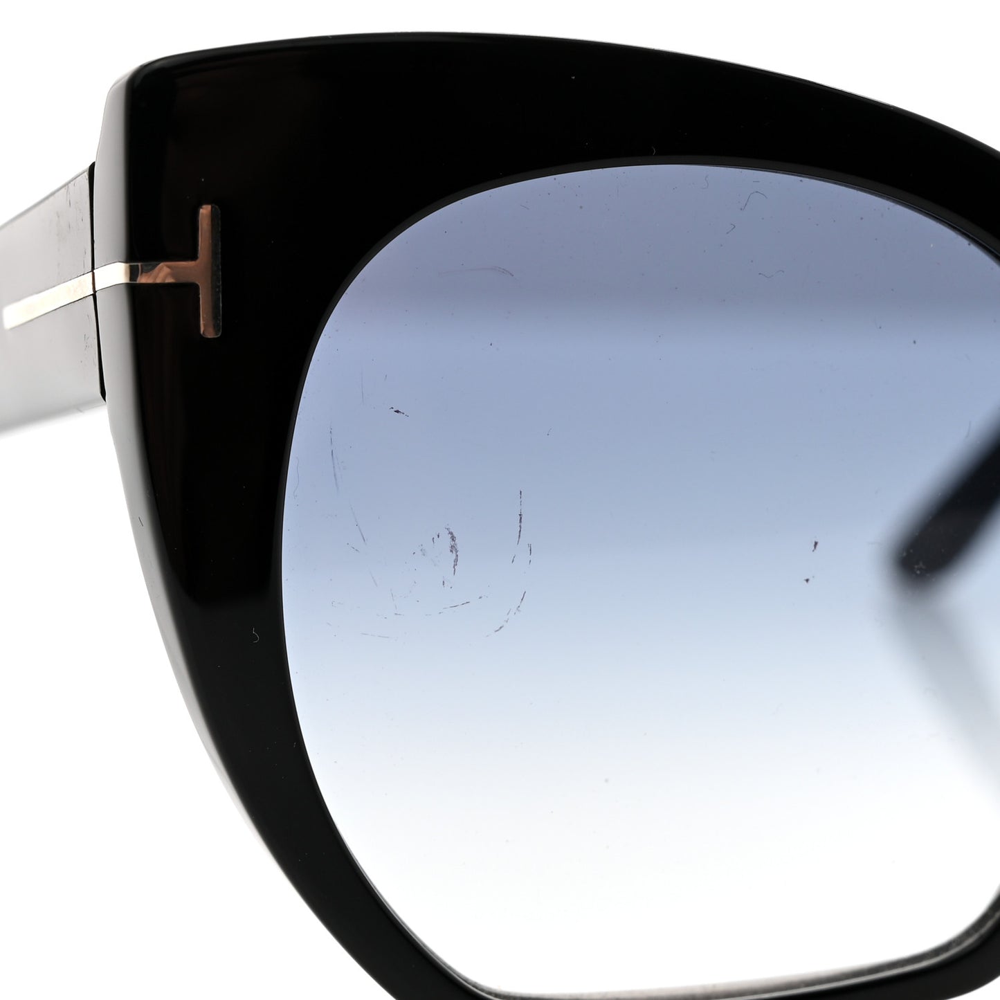 Samantha Cat Eye Sunglasses TF553 Black