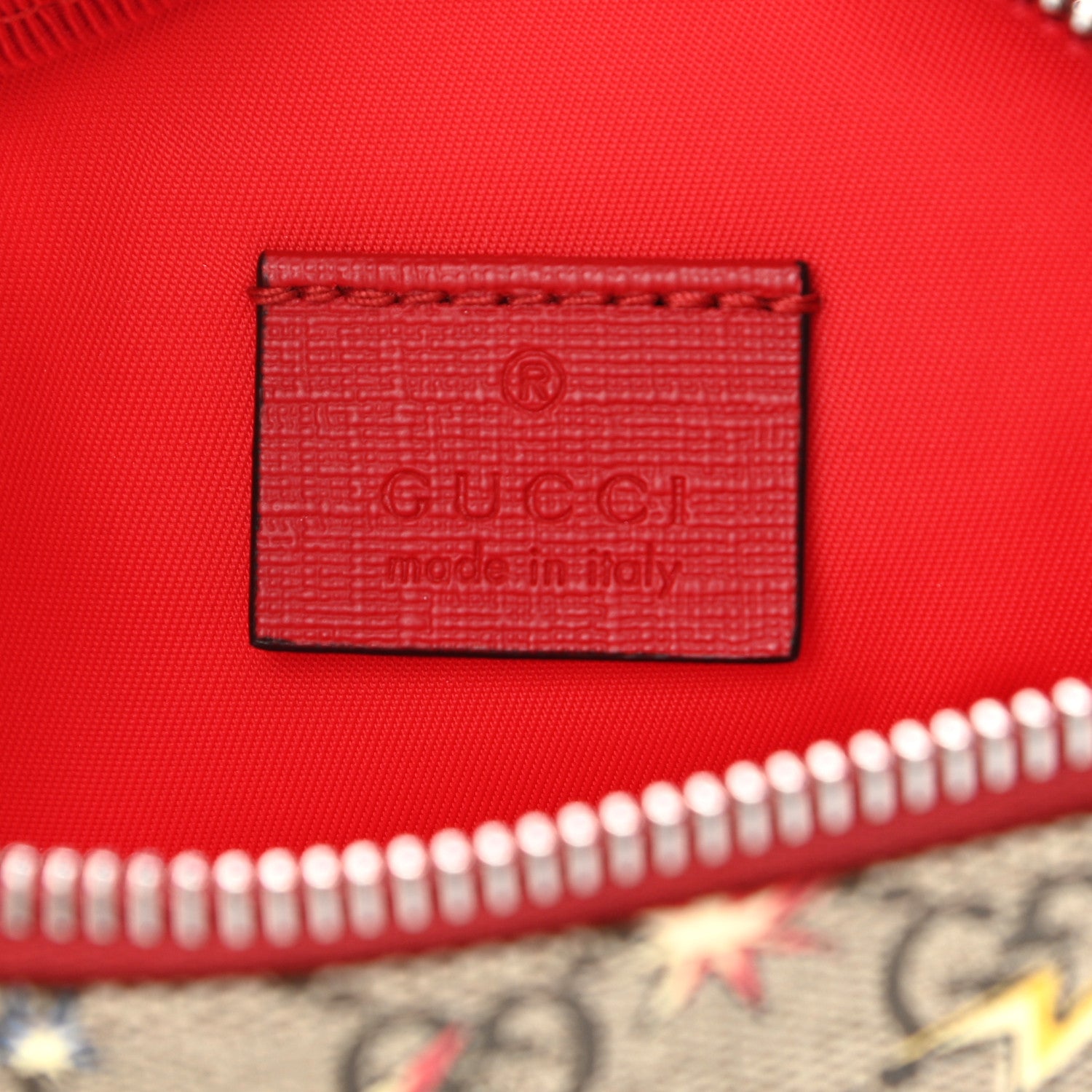 Gucci GG Supreme Monogram Childrens Space Print Belt Bag Multicolor 6 of 10