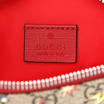 Gucci GG Supreme Monogram Childrens Space Print Belt Bag Multicolor 6 of 10