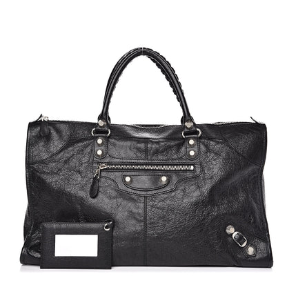 Balenciaga Agneau Giant 12 Silver Hardware Work Black 1 of 12