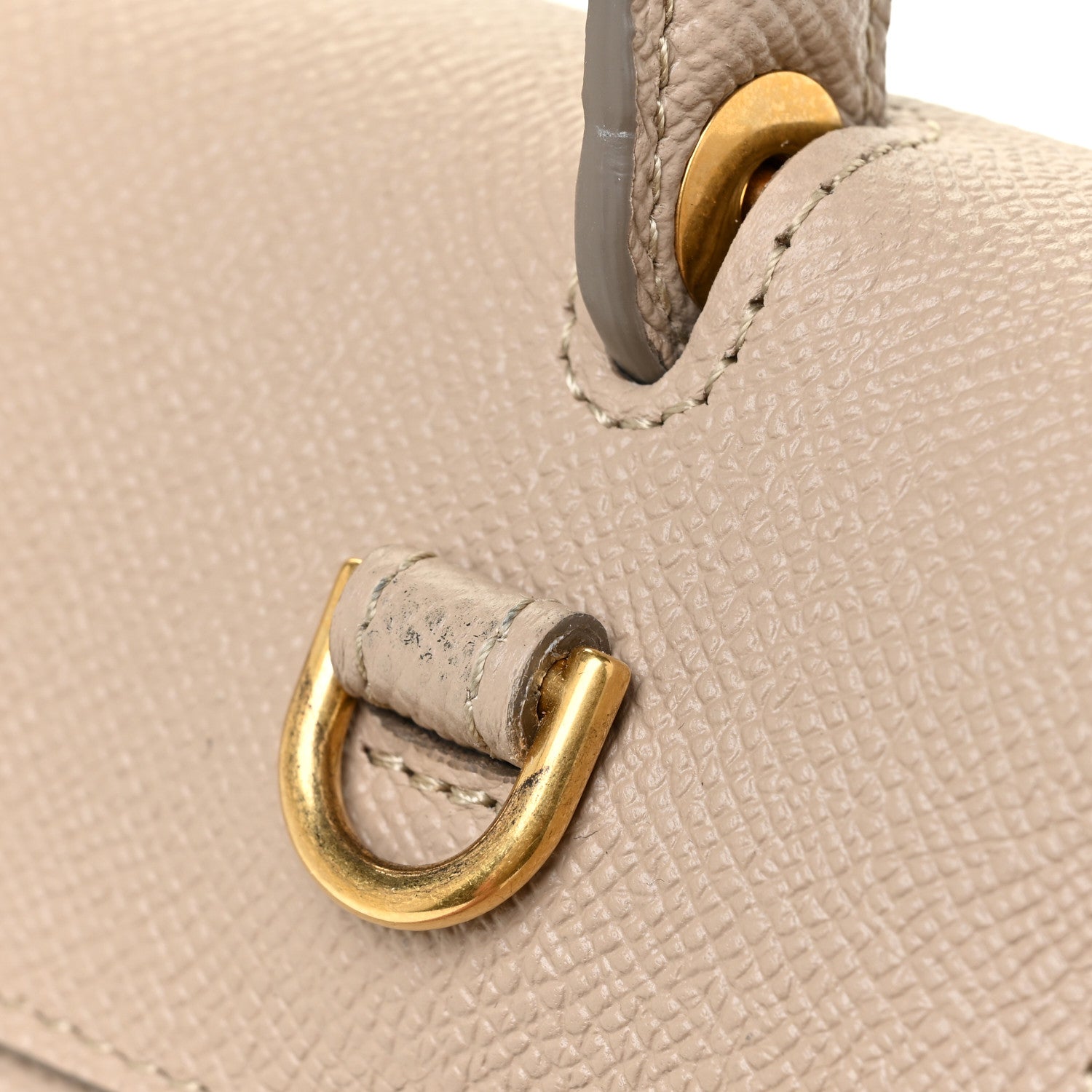 Celine Grained Calfskin Micro Belt Bag Light Taupe 15 of 15