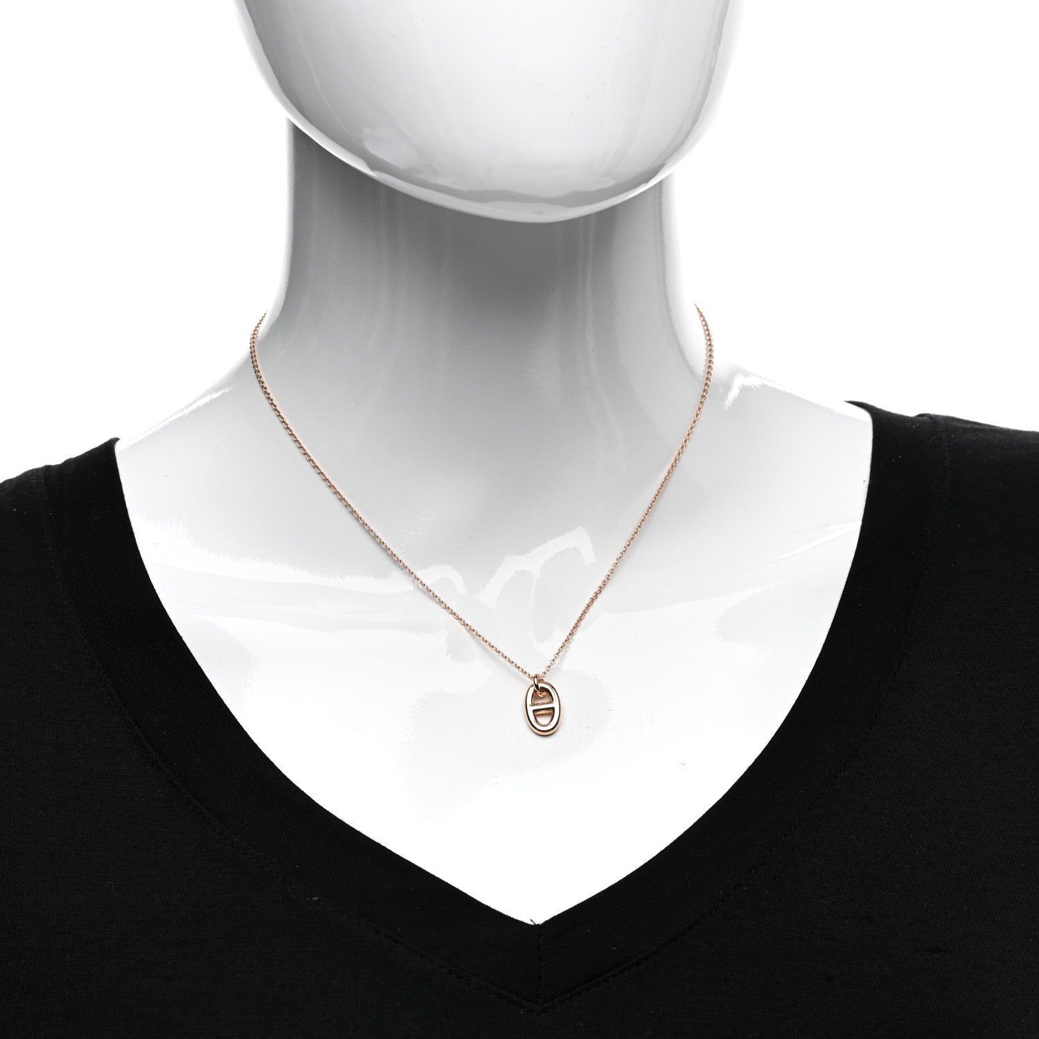 Hermes 18K Rose Gold PM Farandole Pendant Necklace 2 of 5
