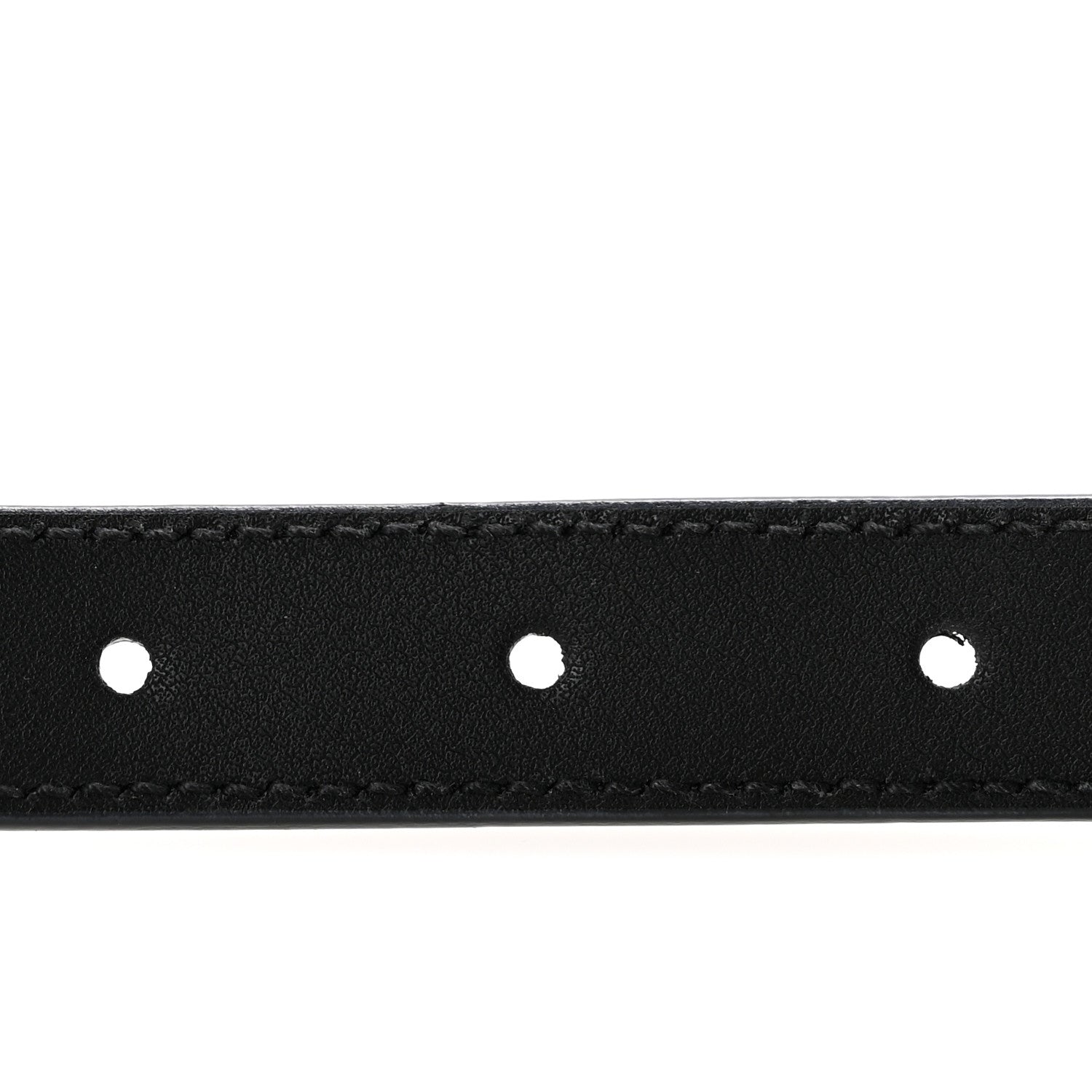 Gucci Calfskin Double G 20mm Belt 80 32 Black 4 of 8