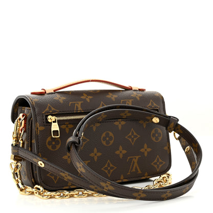Louis Vuitton Monogram Pochette Metis East West 3 of 9