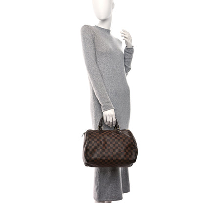 Louis Vuitton Damier Ebene Speedy 30 2 of 12