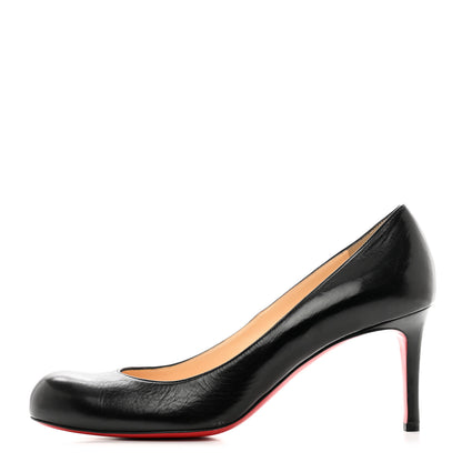 Christian Louboutin Kid Simple 70 Pumps 40.5 Black 1 of 7