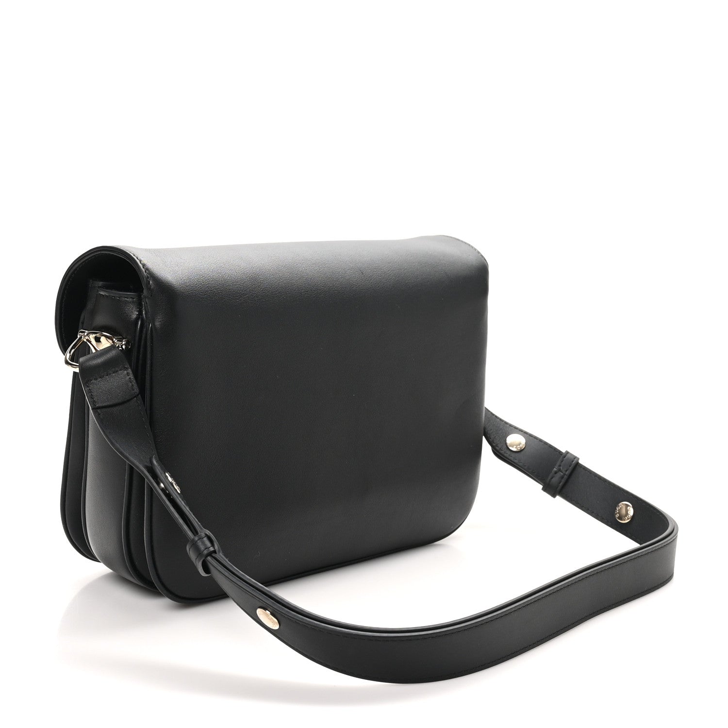 Gucci Ciny Lux Calfskin Horsebit 1955 Soft Small Shoulder Bag Black 3 of 11