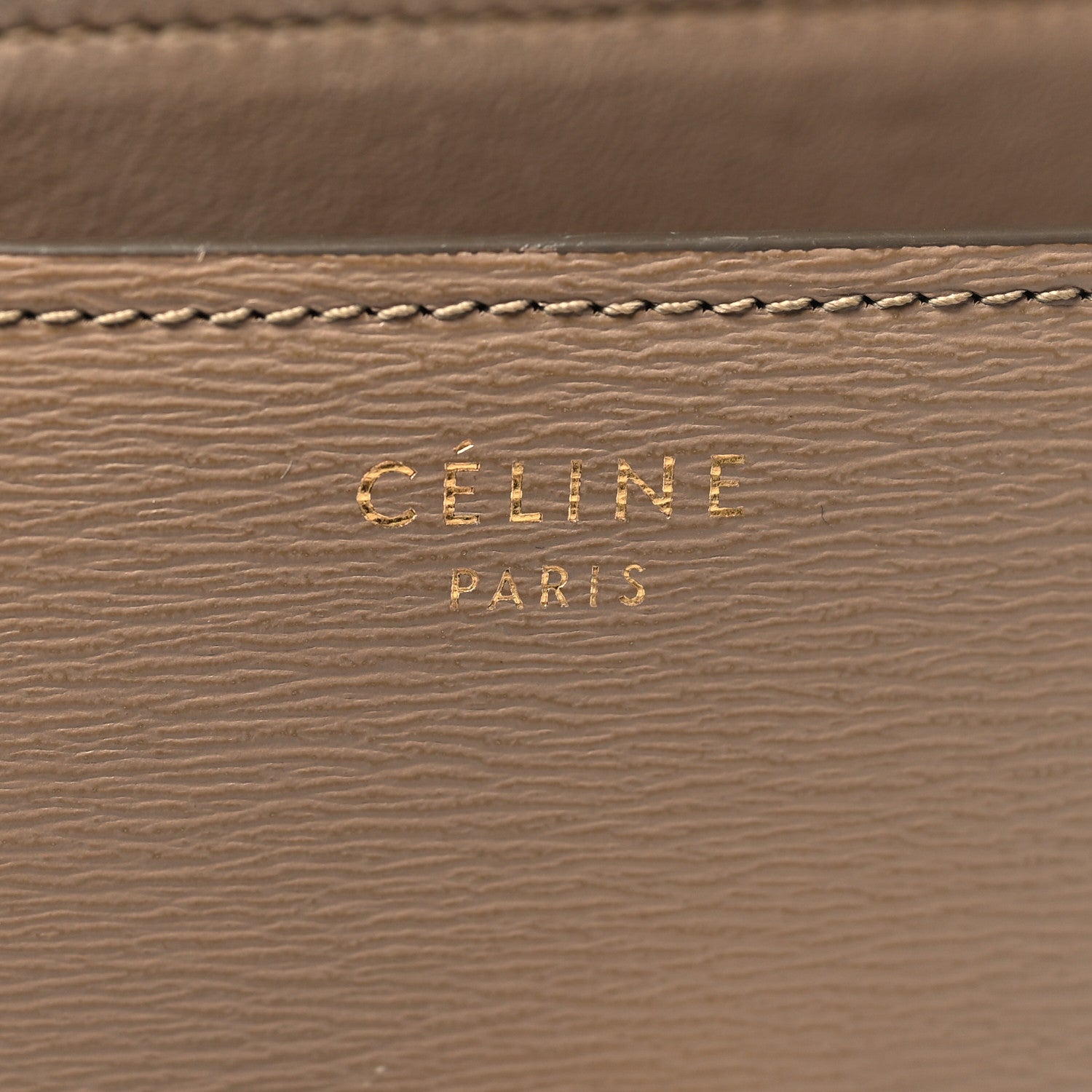 Celine Liege Calfskin Medium Classic Box Flap Bag Taupe 7 of 13