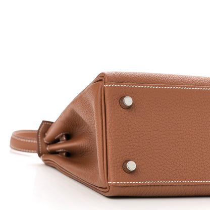 Hermes Togo Kelly Retourne 25 Gold 9 of 11