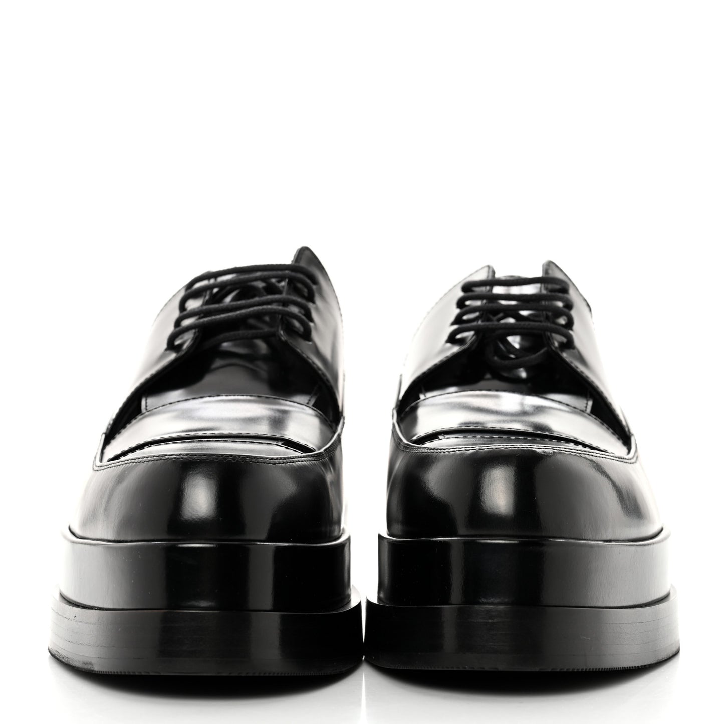 Glossed Calfskin Galilee Loafers 39 Black