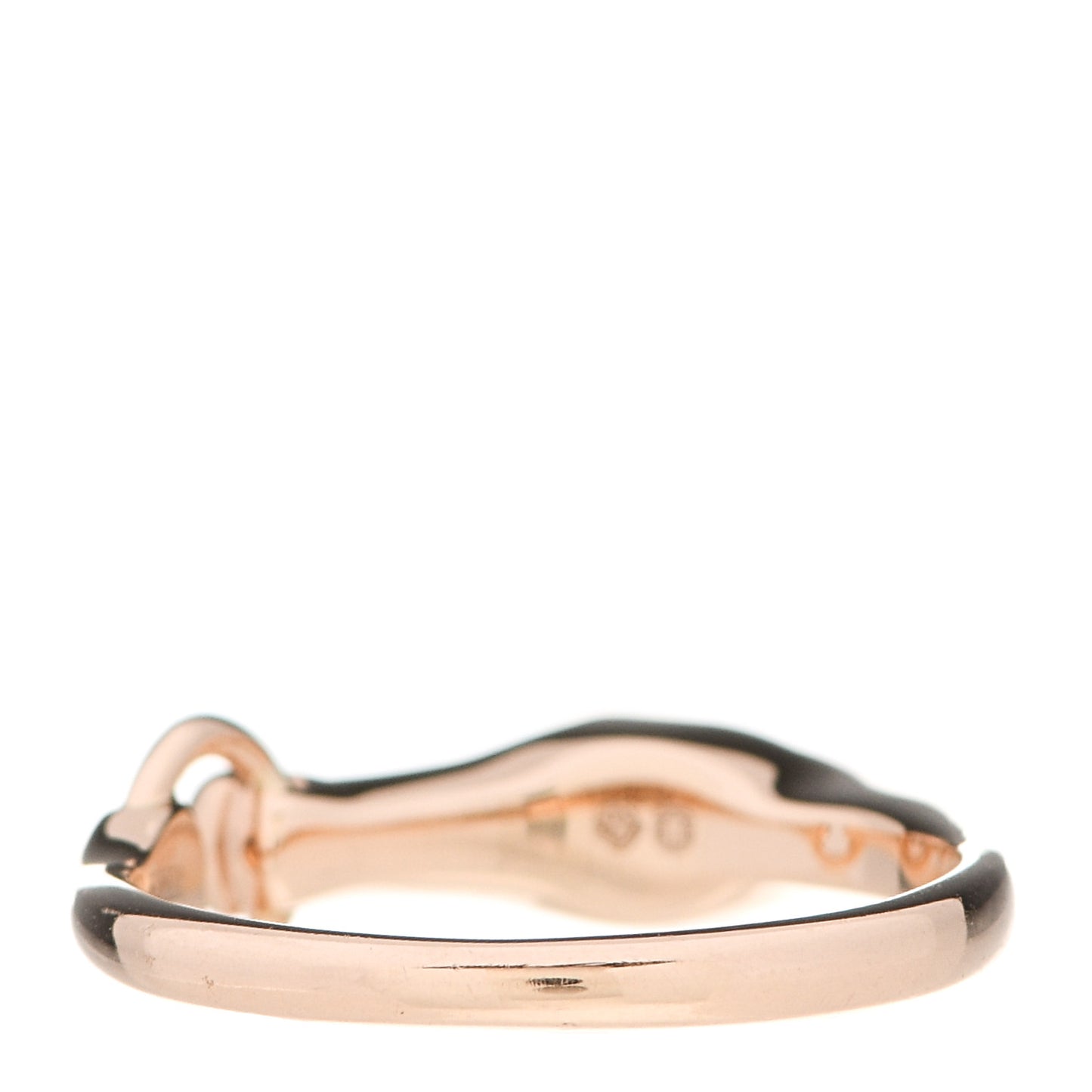18K Rose Gold Diamond TPM Galop Ring 49 4.75