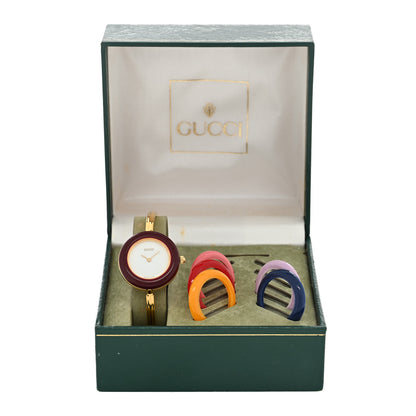 Gucci Stainless Steel 26mm Interchangeable Bezel Quartz Watch 5 of 5