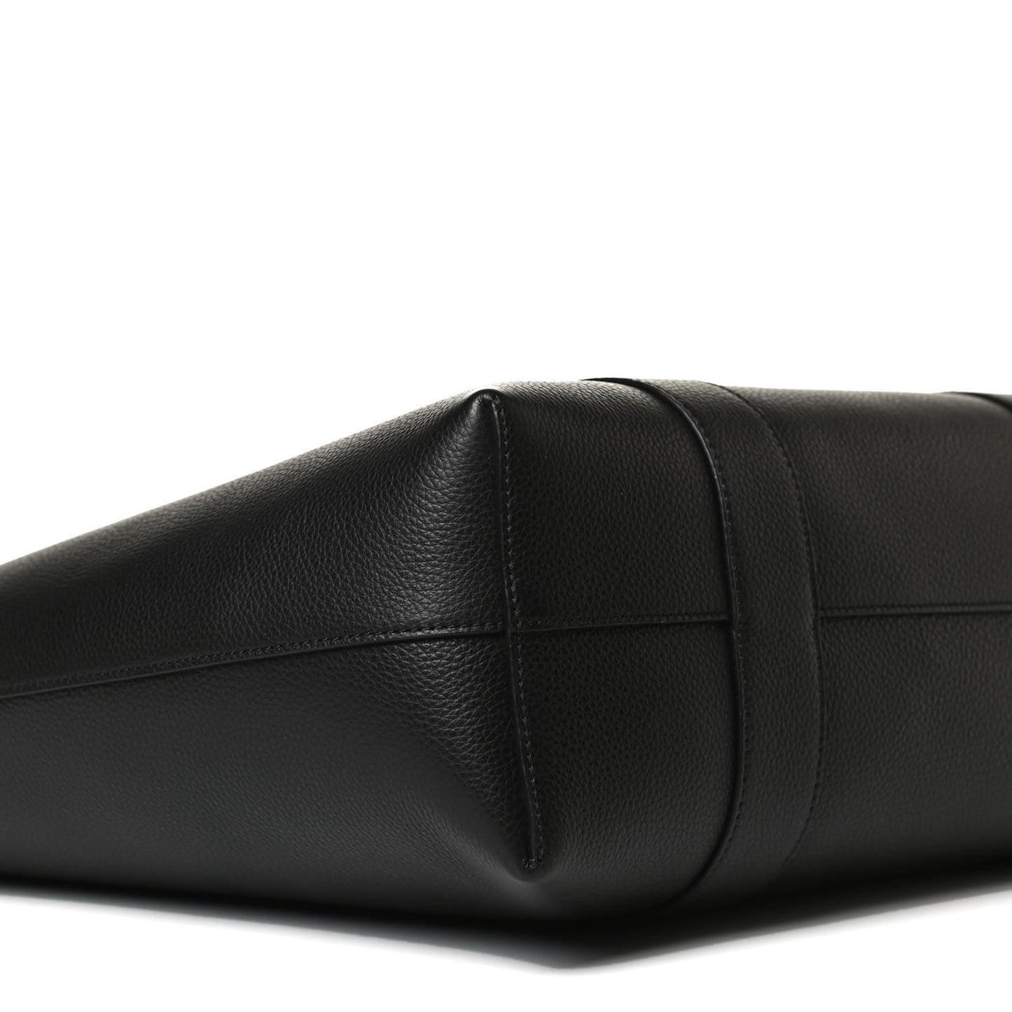 Small Classic Grain Bayswater Tote Black